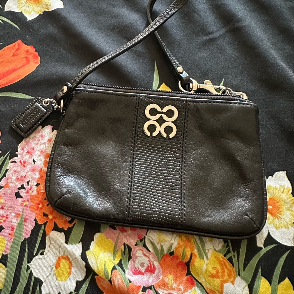 Black Leather Shoulder Bag